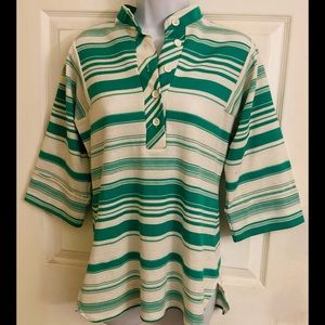 Vintage Striped Tunic Top